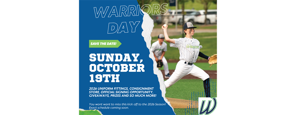 WARRIORS PLAYERS & PARENTS! 