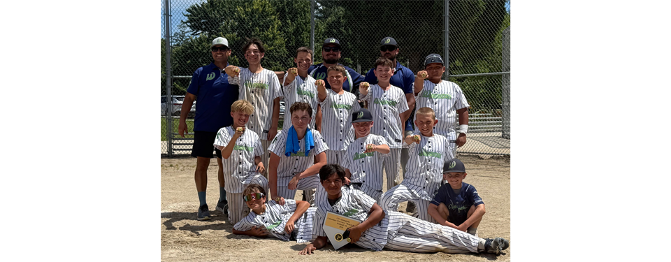 12U Salas Tournament Champs!